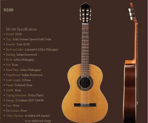 襄阳阿尔达米拉N100型古典吉他